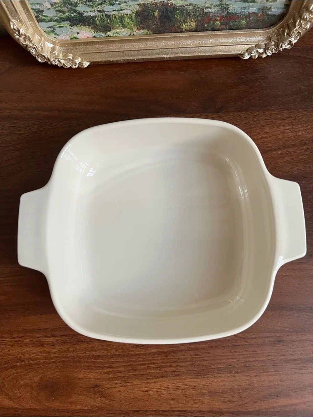 Vintage Corning Ware A-1-B Plain White 1 Liter Casserole Dish without Lid